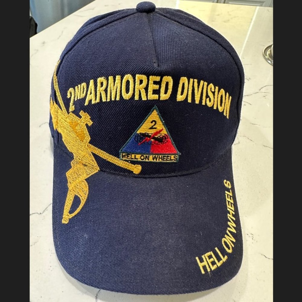 Military ARMY 2nd Armored Division Hat